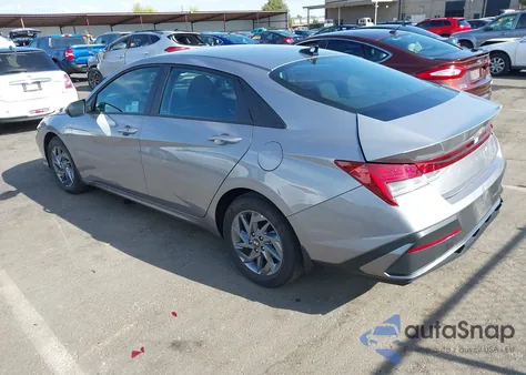 2025 Hyundai Elantra Hybrid Blue z USA, uszkodzony, nr VIN KMHLM4DJ1SU157152